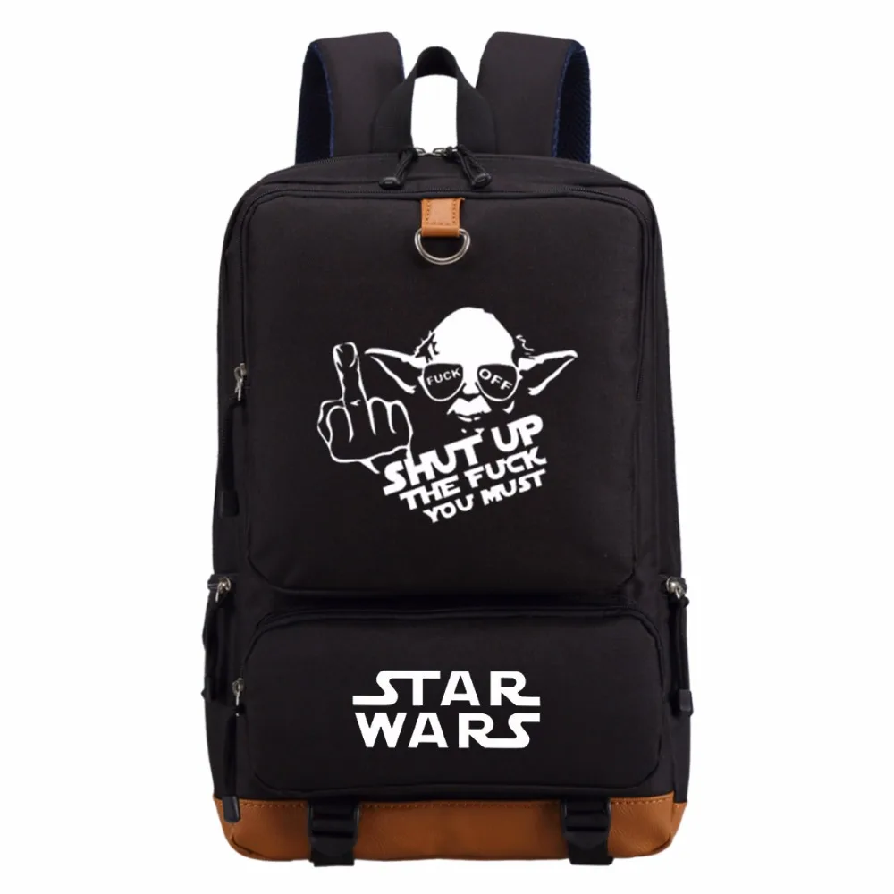 WISHOT Darth vader Star Wars backpack casual teenagers Men women's Student School Bags travel Laptop | Багаж и сумки