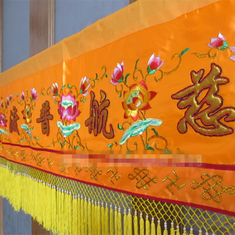 Поставки буддистских 1 2 3 метра трехмерных выпуклых слов поплавок стреймер