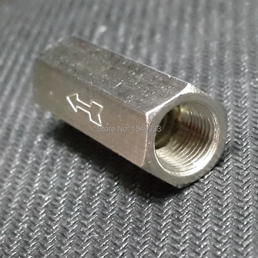 2 шт. 1/2 &quot20 мм Калибр односторонний обратный клапан CV04 воздушный водяной