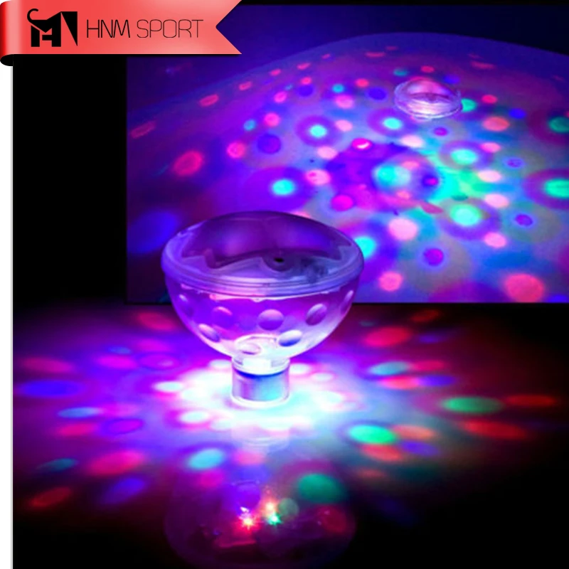 Плавающая Светодиодная лампа для бассейна 5 режимов освещения водонепроницаемая