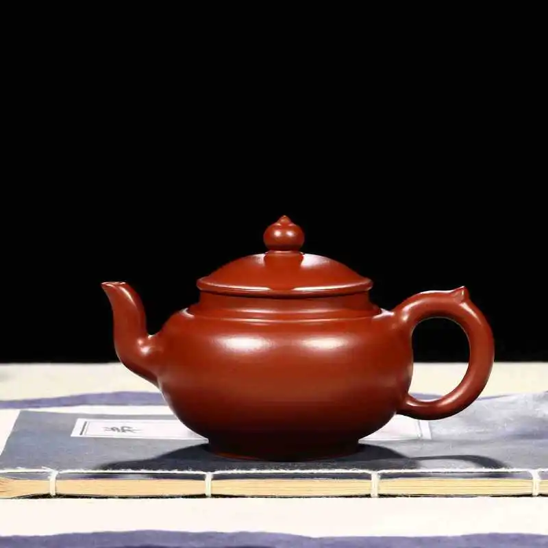 

Yixing recommended undressed ore all hand dahongpao smile sakura teapot tea manufacturer wholesale agent gifts custom
