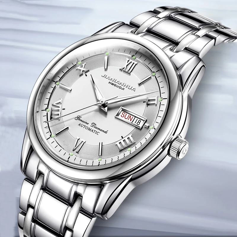 

CARNIVAL Automatic Mechanical Watch Men Sapphire Luxury Brand Waterproof Watches Business Male Wrist watch mens designer Clock