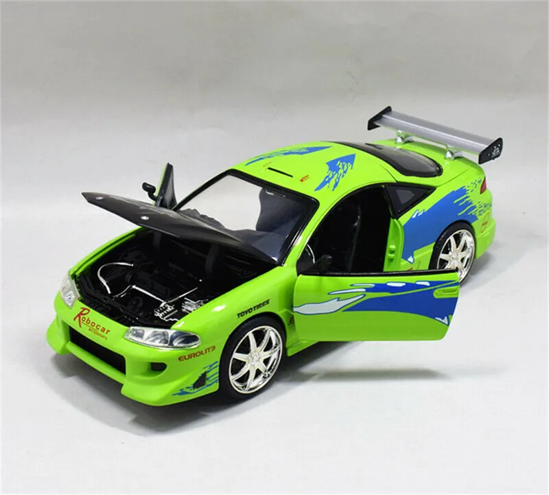 Горячая Распродажа 1:24 Mitsubishi Eclipse модель автомобиля из цинкового сплава