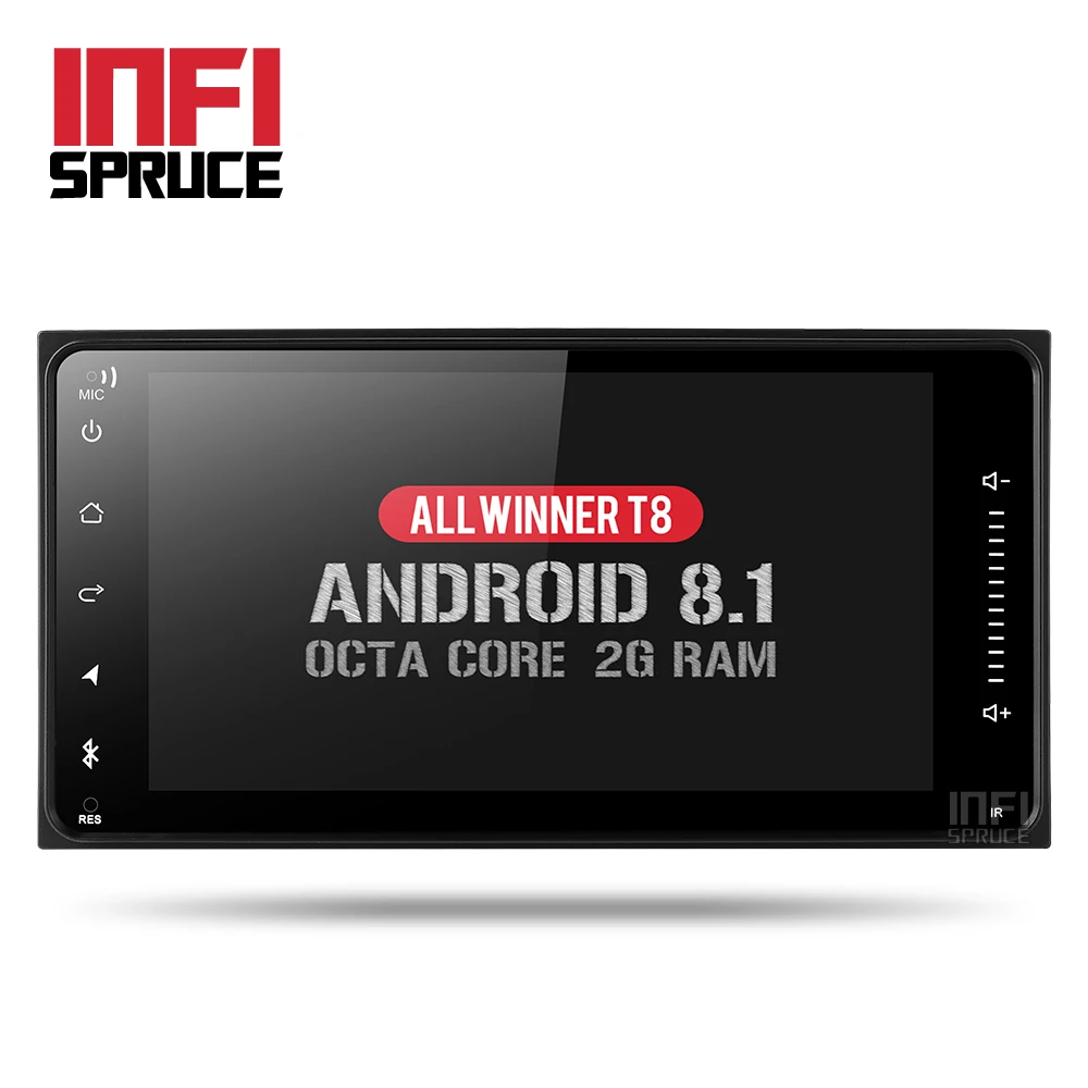 Android 8 1 HGcar dvd для Toyota Terios Старый Corolla Camry Prado RAV4 универсальное радио с навигацией 2 +