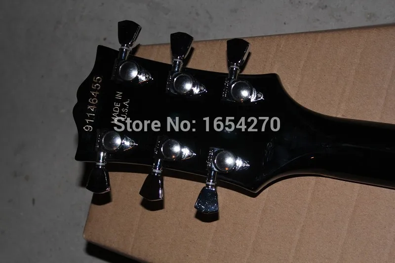 Бесплатная доставка!! высокое качество G США Black beauty 3 пикапы 1959 Электрогитары Bigsby