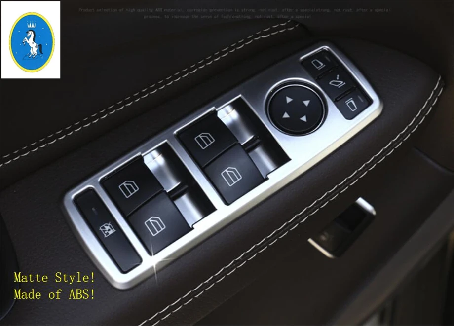 Аксессуары для Mercedes Benz CLA W117 / GLA 200 220 X156 2014 2018 Внутренний дверной подлокотник окно