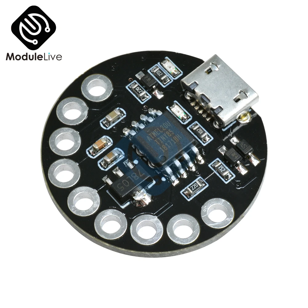 Micro USB LilyTiny LilyPad ATtiny85 макетная плата носимый модуль для Arduino программируемый SRAM Digispark CJMCU устройство Nano