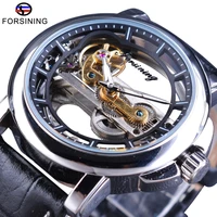 forsining mens mechanical watches with automatic winding steampunk watch waterproof design mens watches top brand luxury clock