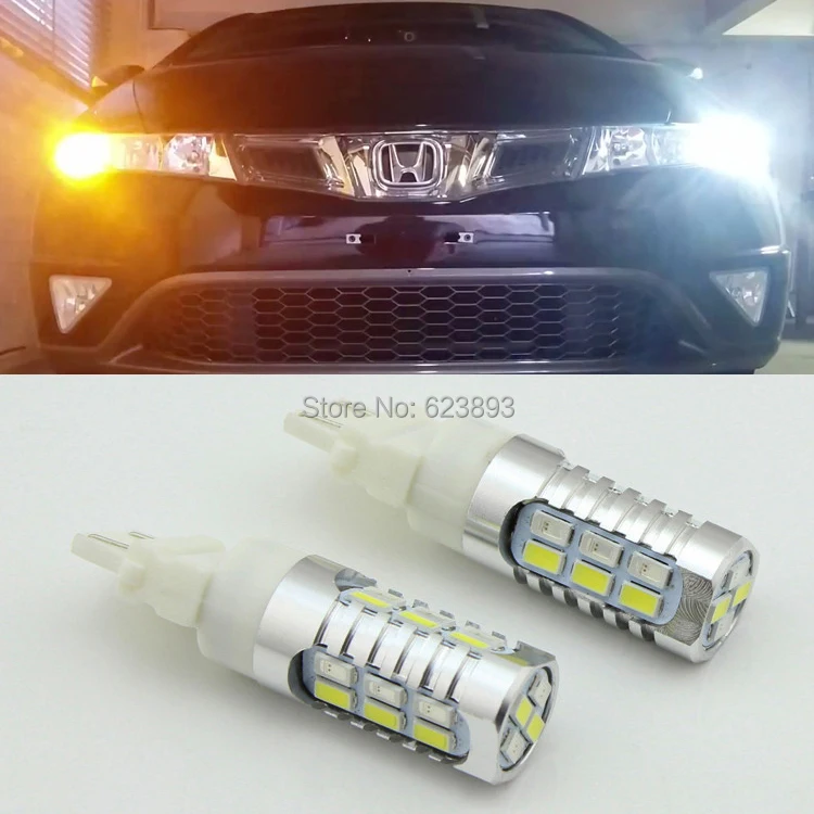 2x двойной цвет белый/золотой желтый переключатель 3157 яркий 22 SMD СВЕТОДИОДНЫЙ