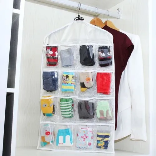 16 Карманов прозрачная вешалка для обуви|16 pockets|door hanging bagshanging bag |