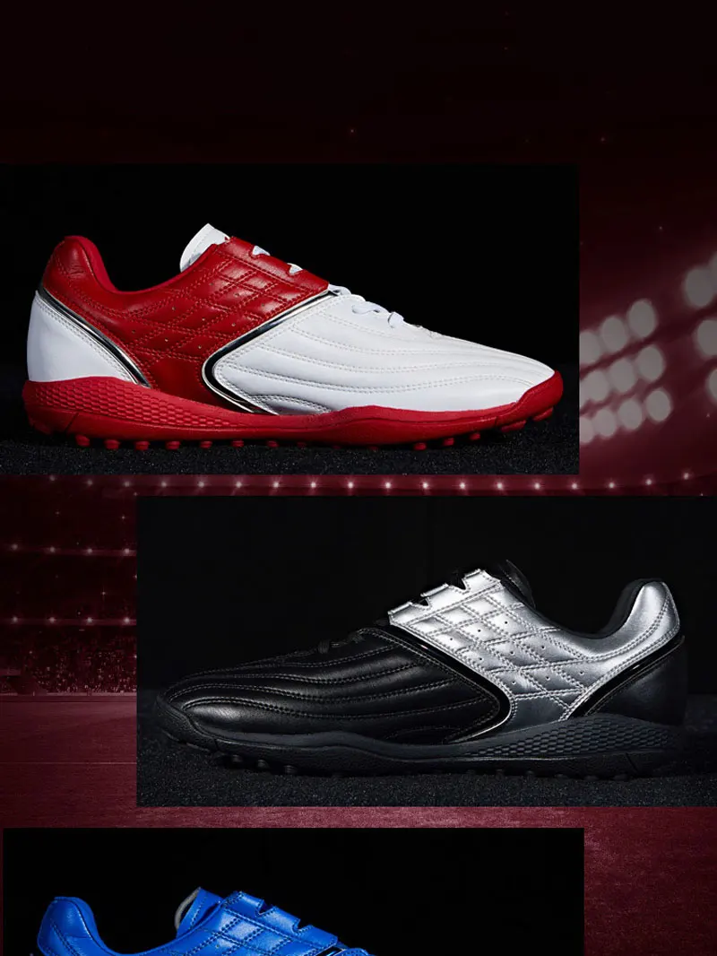 Li-Ning/мужская спортивная обувь для футбола серии TF, износостойкая нескользящая обувь, спортивная обувь, кроссовки ASTM023 YXZ077