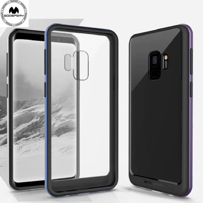 Mercury goospery бампер X чехол для IPHONE 11 PRO MAX XR XS 7 8 PLUS прозрачный Гибридный