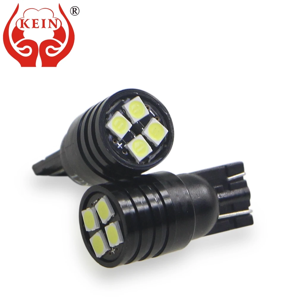 KEIN 2 шт. 194 t10 светодиод w5w Автомобильные лампы 3030 4smd неполярность Авто Чтение