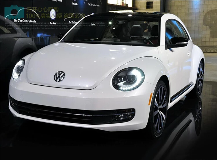 Тюнинга фар для Beetle фары 2013 ~ 2018y DRL Противотуманные Жук задняя фара Туман огни -