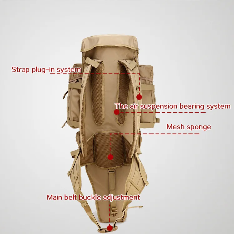 9.11 Military USMC Soldier Army Tactical Molle Backpack Multi Solid Nylon Wearproof Hunting Camping Outdoor Travel Backpacks Bag |