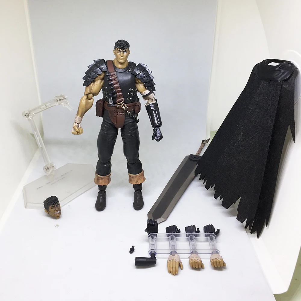 Игра Необычные Beruseruku 359 и 410 черный Swordman игрушечных пластиковых экшн фигурок из
