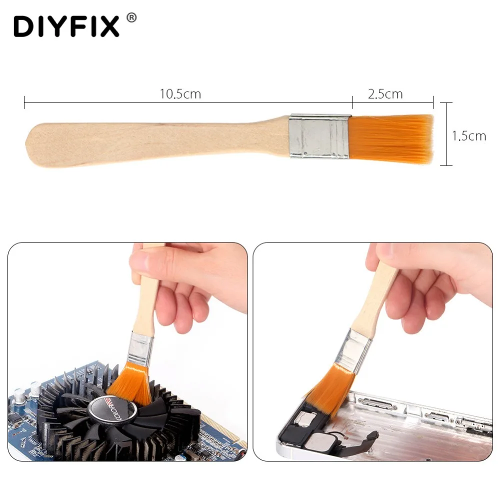 Набор инструментов для ремонта мобильного телефона DIYFIX 9in1 металлический