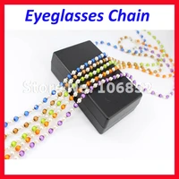 dh021 colorful pearl beaded sunglasses reading glasses eyeglasses cord chain holder rope