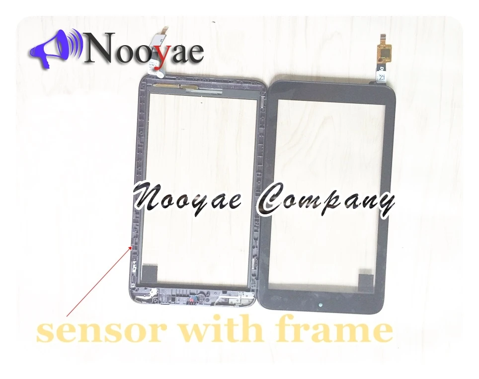 

7 inch Black Touch Screen Digitizer For Alcatel One Touch M'POP OT1216 1216 Pixi 7 Digitizer Sensor with frame +track