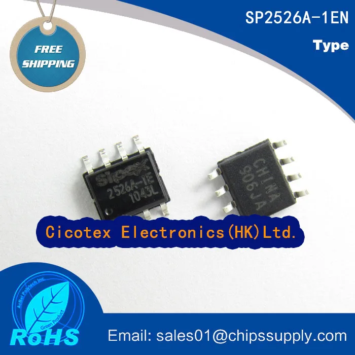 10 шт./лот SP2526A-1EN-L/TR 2526A-1E SOP8 IC USB PWR SW HI-SIDE DL 8SOIC | Электронные компоненты и