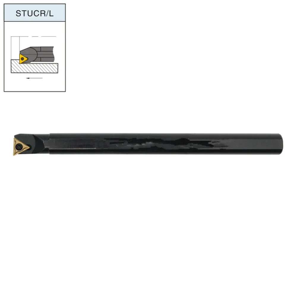 

ZIYI S10K-STUCL09 Lathe Turning Holder For TC..0902 Inserts Free Shipping