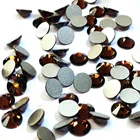 Копченый Топаз 2058NOHF клей на не горячей фиксации стекла горный хрусталь высокое качество железа на камень исправление одежды стиль горный хрусталь