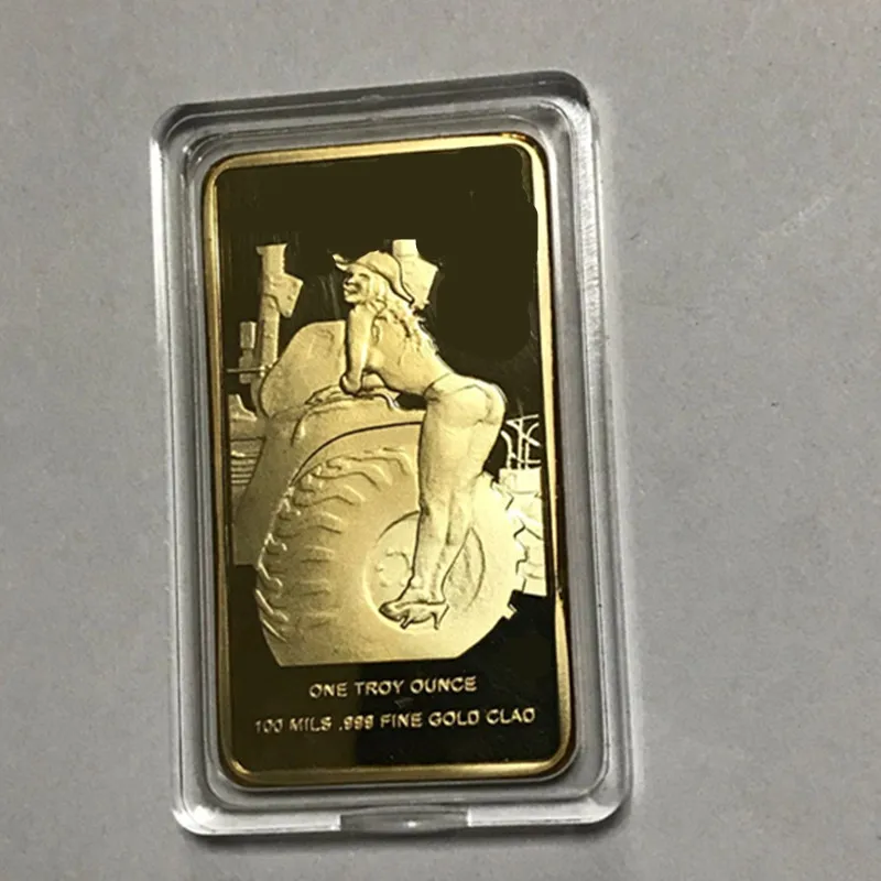 3 шт. заказ образца довольно значок для девушки 1 OZ 24k покрыто настоящим с