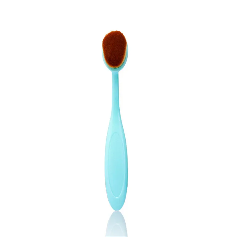 1 PC Makeup Brush Professional Toothbrush Soft Foundation Oval Brushes Liquid Brochas Maquillaje | Красота и здоровье