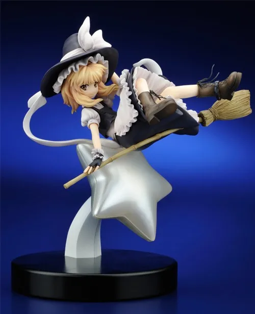 23 см Аниме TouHou Project Kirisame Marisa Rev. TOKIAME Ver 1/7 Модель Коллекционная Милая мультяшная сексуальная игрушка детская фигурка