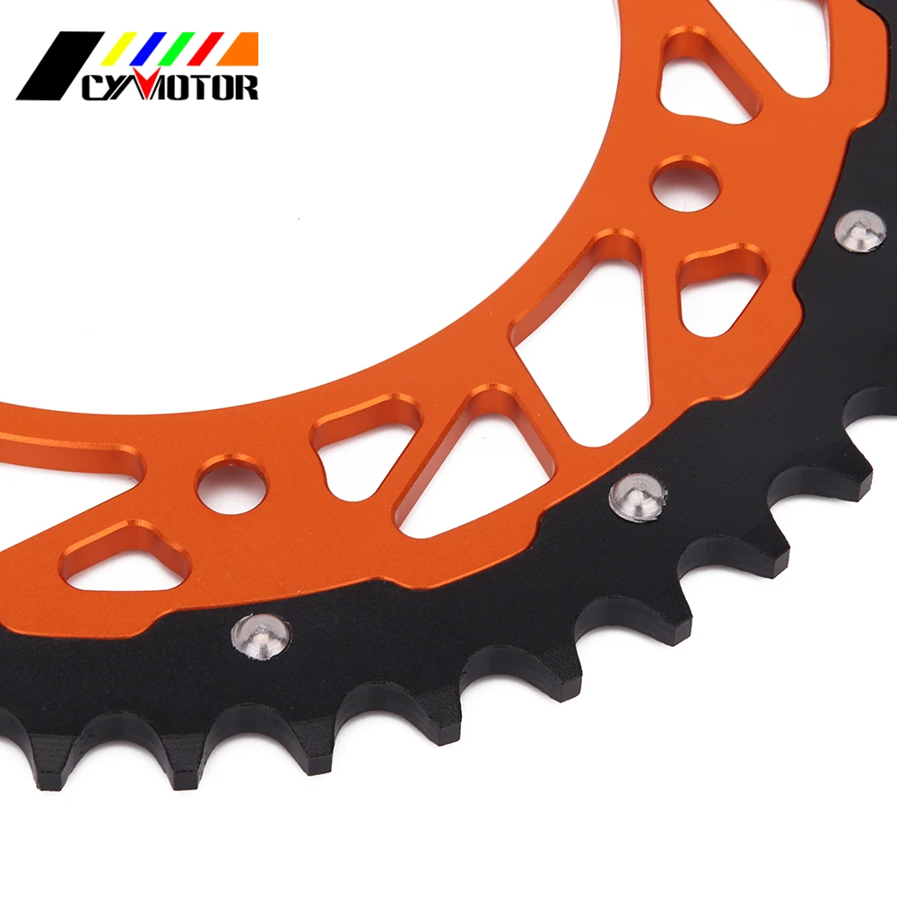 Мотоцикл, 44, 46, 47, 48, 49, 50, 51, 52, Модель сзади звездочки для KTM SX EXC EXE SX MX SXF XCW SMR LC4 125 150 200 250 300 350 380 400