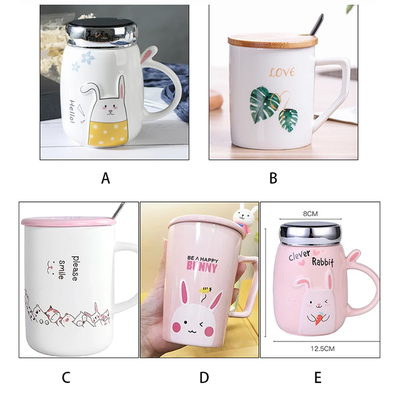 Кофейная кружка большой емкости с губами милая керамическая чашка для чая