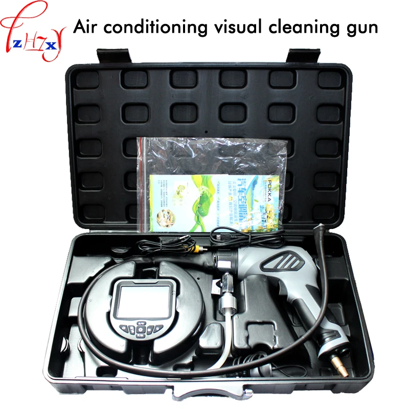 

12~24V Visual Clean Spray Gun For Automobile Air Conditioning Clean Can Store Video Cleaning Tool Car Air Conditioning Clean Gun
