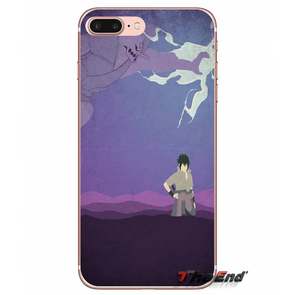 For Huawei G7 G8 P7 P8 P9 Lite Honor 4C 5X 5C 6X Mate 7 8 9 Y3 Y5 Y6 II 2 Pro 2017 Cute Kurama Naruto Minimal Soft Phone Case | Мобильные
