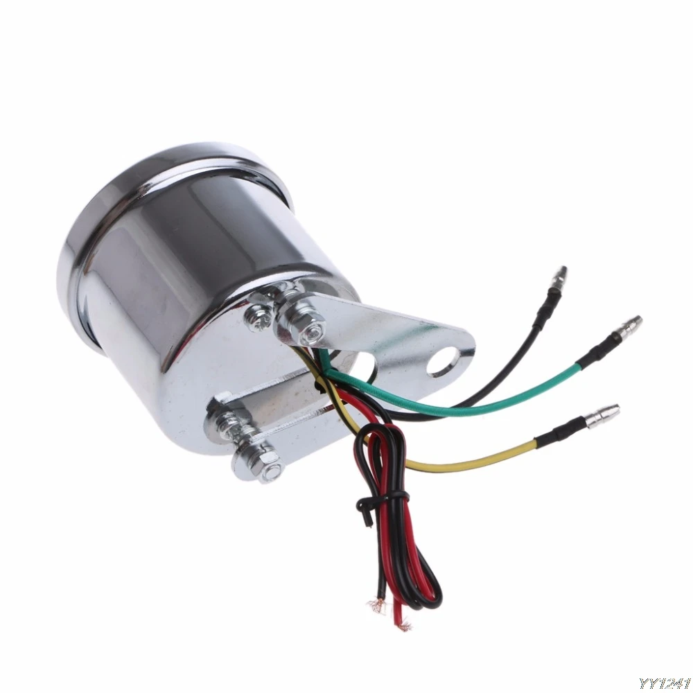 Universal LED Motorcycle Tachometer DC 12V Meter 13K RPM For Honda Yamaha Suzuki Instruments- G6KC | Автомобили и мотоциклы