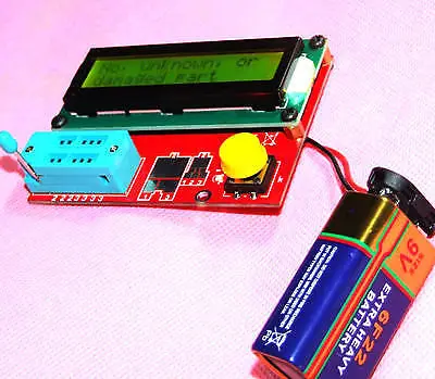 Тестер транзисторов диодный Триод Емкость ESR ЖК-метр MOS PNP NPN 168 | Электронные