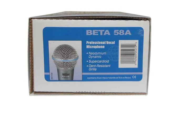 Free Shipping!!! Low Price+Good Quality Beta 58A 58 A Beta58A Dynamic Vocal Wired Microphone Mike Mic | Электроника