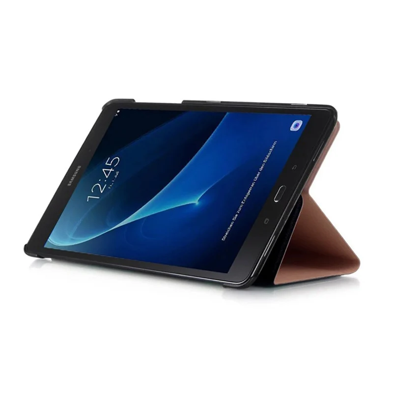 Откидной кожаный тонкий защитный чехол для Samsung Galaxy TAB A 10 1 дюймов T580 T585 Аксессуары