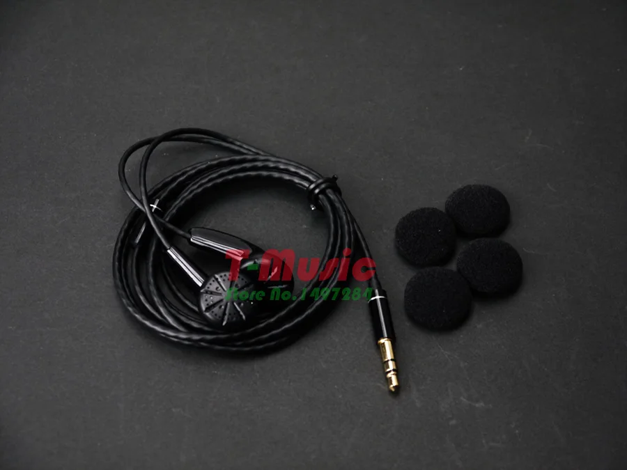 Новинка наушники вкладыши Version2 Black / Hifi T Music DIY 3 5 мм|diy earphone|earphone diyearphone 3.5mm |