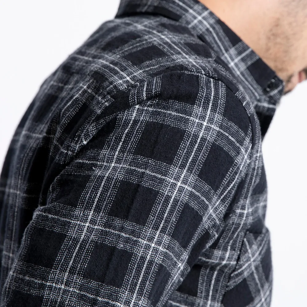 SIMWOOD 2019 рубашки домашние муж. для мужчин Slim Fit Мода Рубашка в клетку мужской