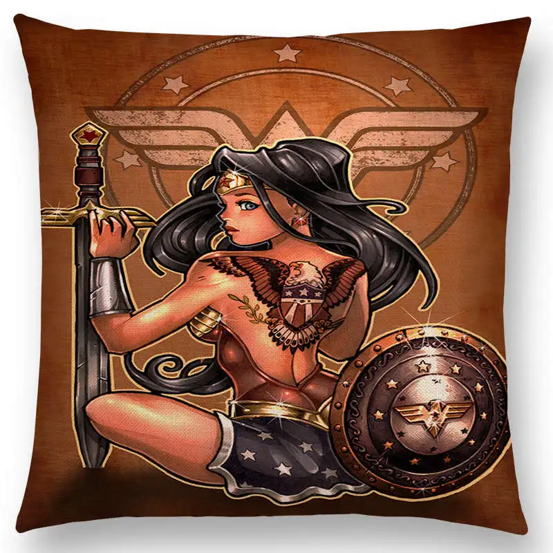 Лидер продаж мультяшная Красивая героиня из фильма милая девочка чудо-леди