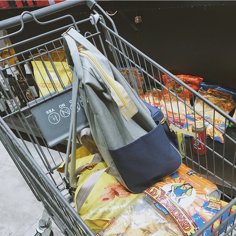 Новинка 2021 холщовый рюкзак с принтом женская школьная сумка милый для книг