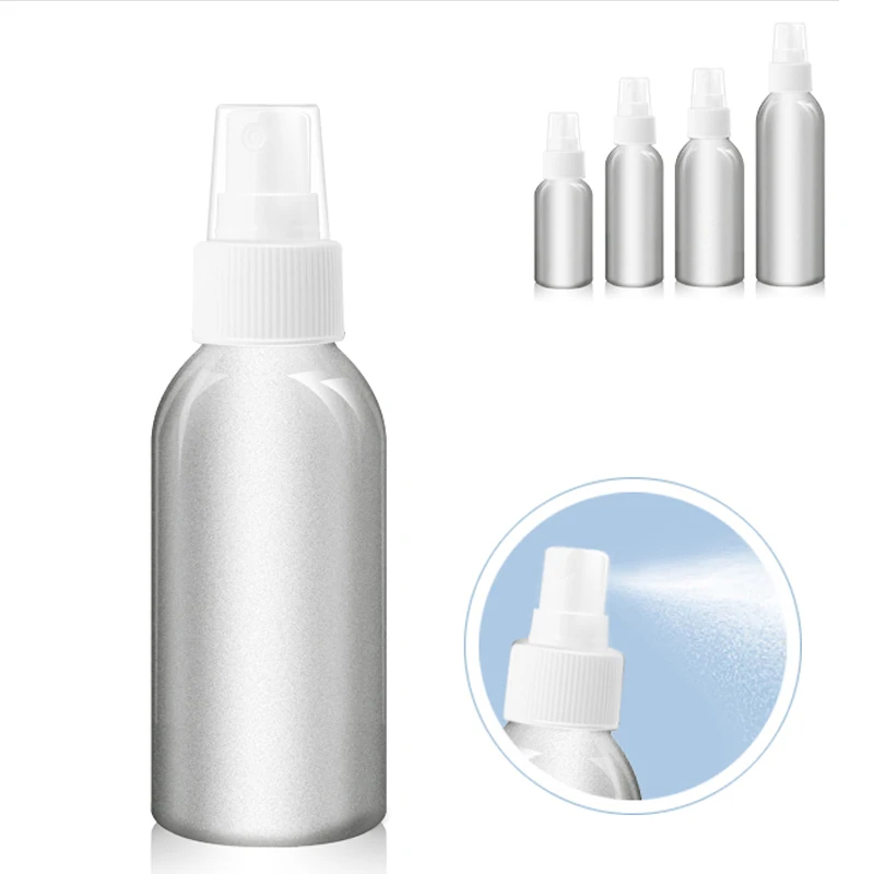 Алюминиевый распылитель для косметики 50 мл|atomizer bottle|atomizer blackatomizer refillable |
