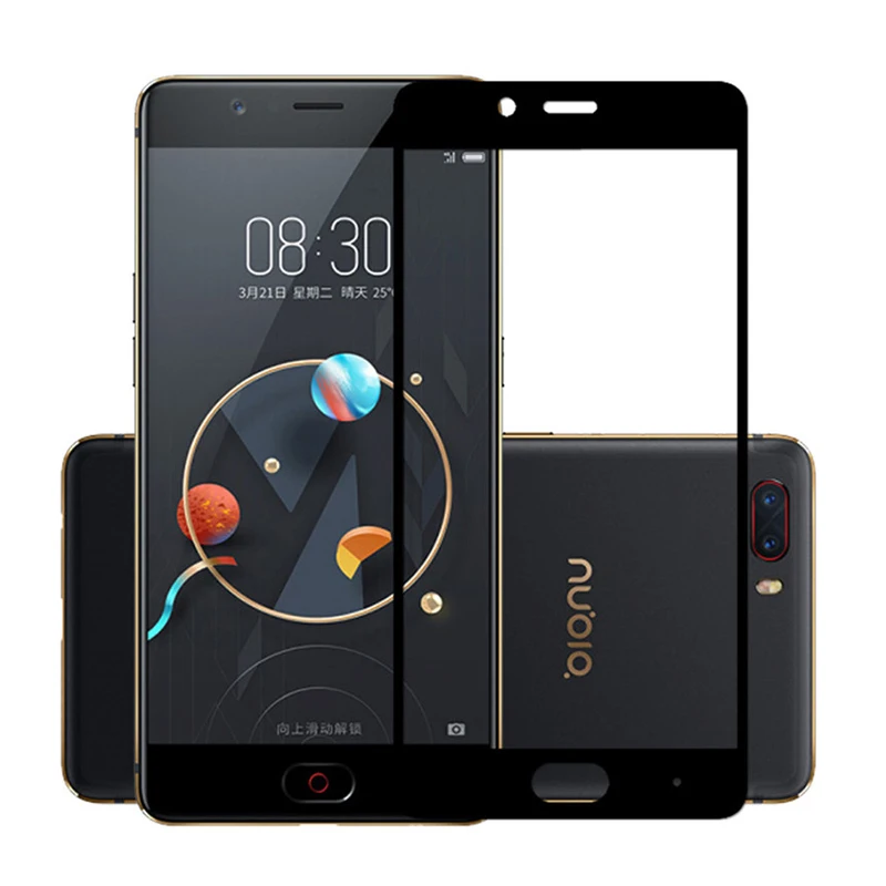 2 шт Закаленное стекло пленка для ZTE nubia M2 lite Z17 Z18 mini N3 V18 miniS Z17s 9H Полное покрытие