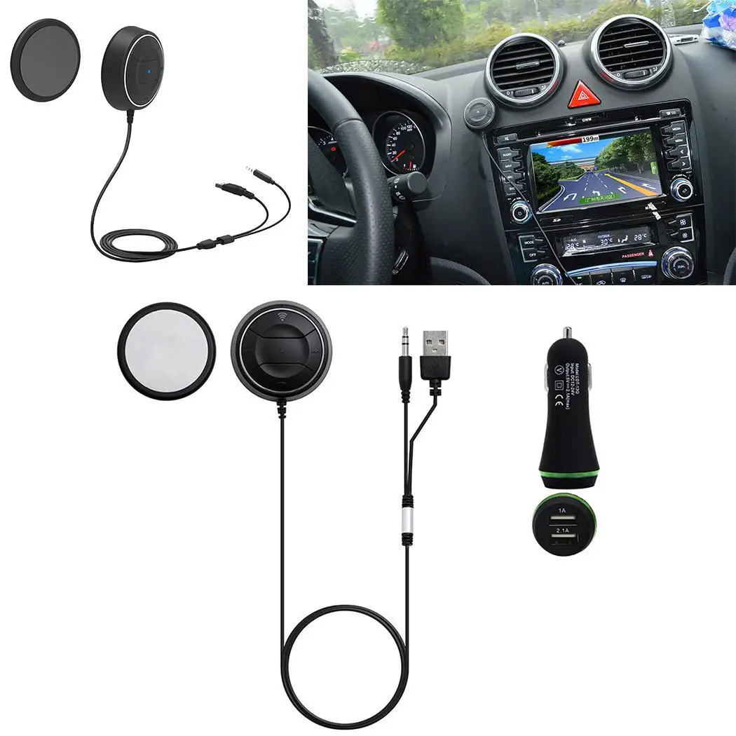 Car Wireless Bluetooth Receiver Audio Stereo Up 30 Feet 4.0 DC 5V/2.1A (MAX) Adapter Music 12V-24V | Автомобили и мотоциклы