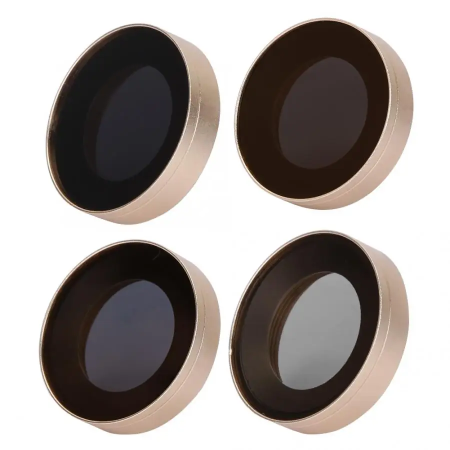 4 шт. ультра тонкая мини Спортивная камера нейтральной плотности ND4/8/16/32 фильтр