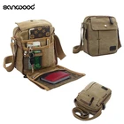 Модная винтажная холщовая многофункциональная дорожная сумка, повседневная сумка-мессенджер через плечо