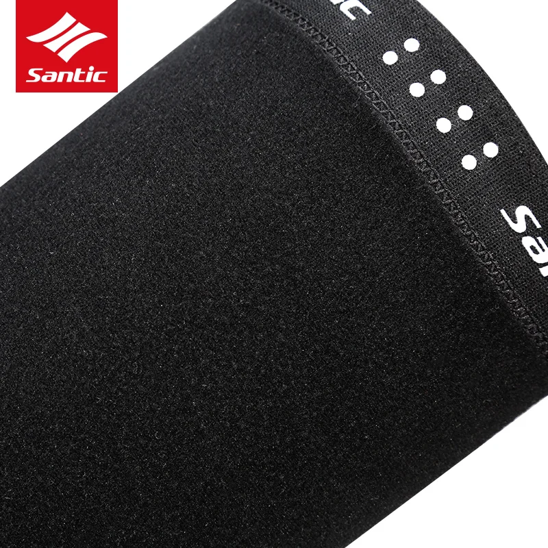 1 пара зимние мужские велосипедные рукава Santic теплые флисовые Рукава