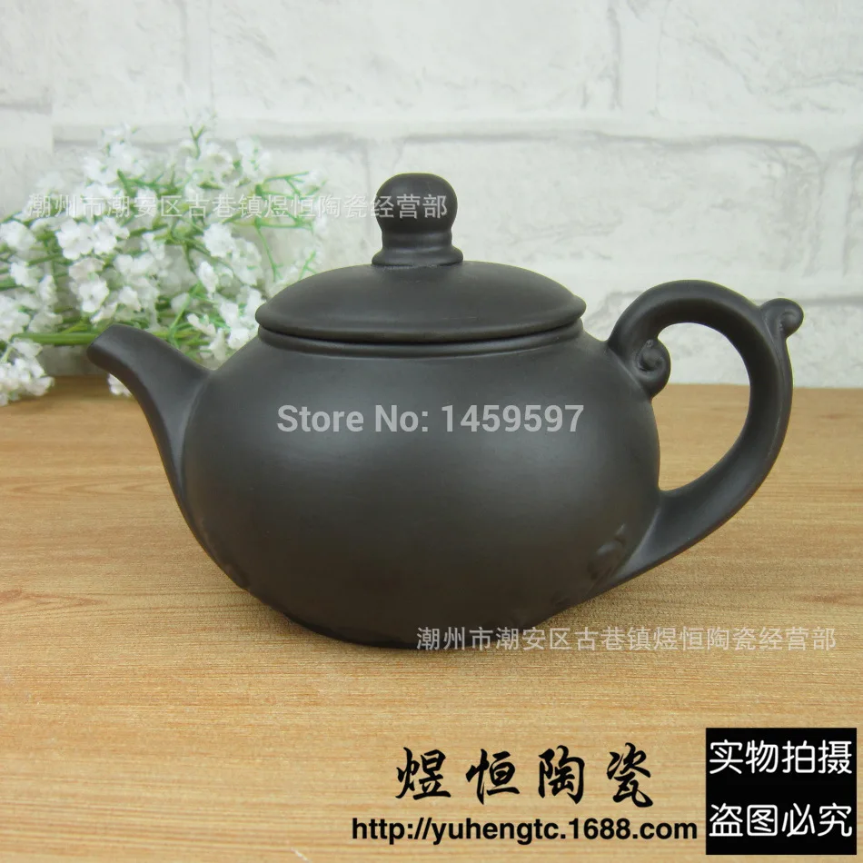 Новинка 2018 чайник из исинской глины искусственный фиолетовой 340 мл китайская