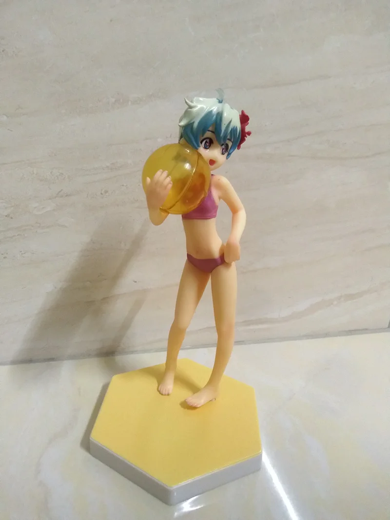 Anime Gurren Lagann Nia Teppelin Swimsuit Ver PVC Action Figure Collectible Model doll toy 17cm | Игрушки и хобби