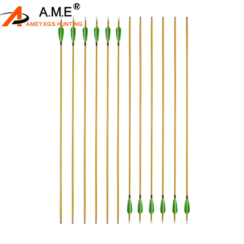 

6/12pcs OD 6mm 900 Spine Archery Carbon Arrows Fit For Compound Recurve Bow Archery Carbon Arrows Shooting Hunting Accessories